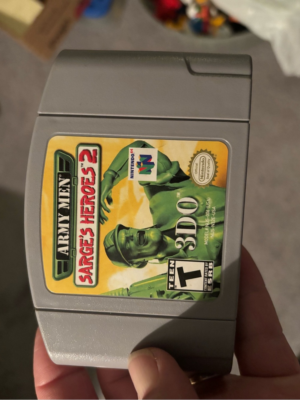 Army Men: Sarge’s Heroes 2 video game for Nintendo 64